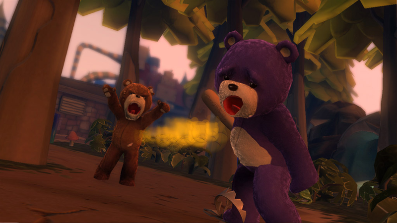 Illustration for article titled Naughty Bear Screens Just As Creepy As The Trailer